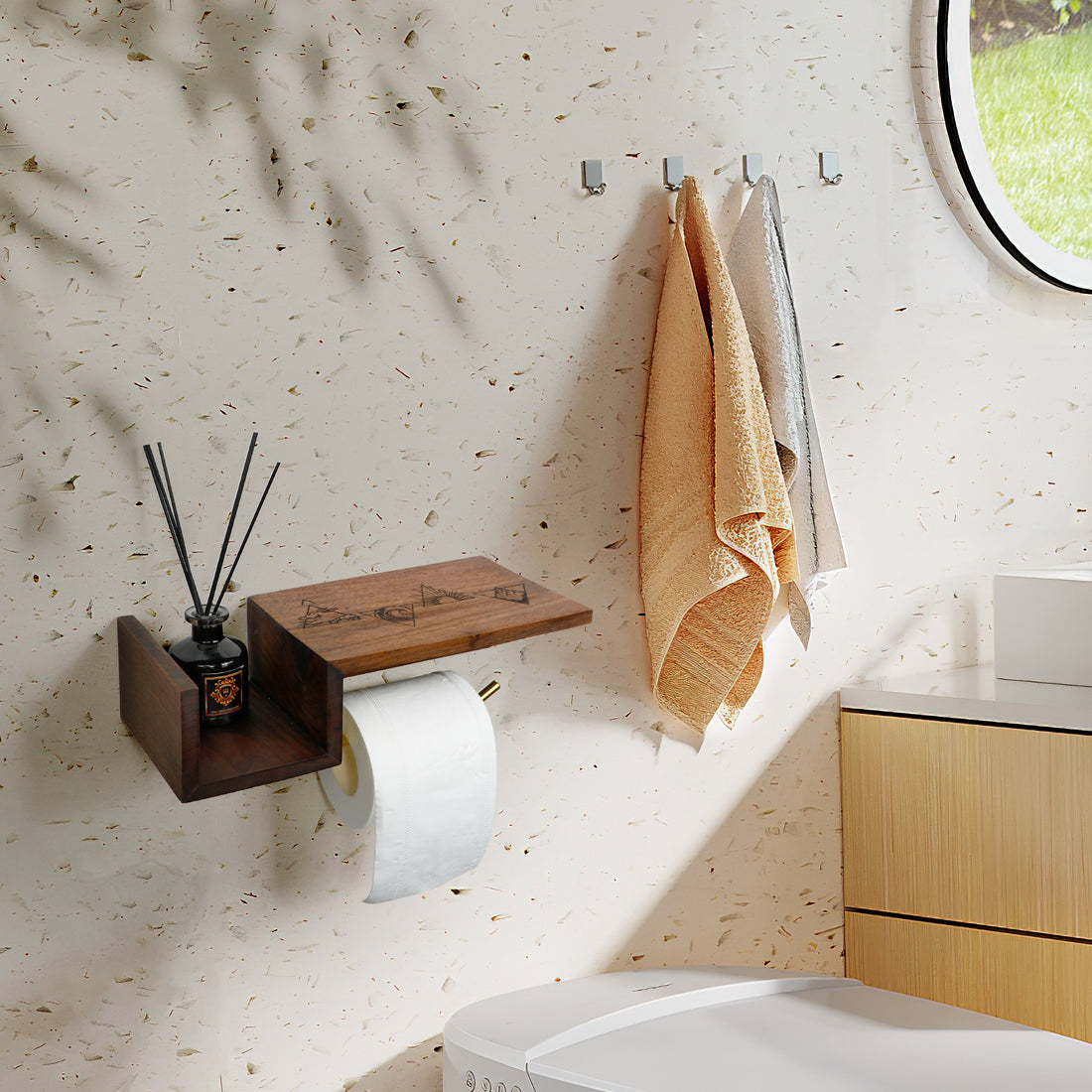 10 raisons pour lesquelles un porte-papier toilette mural est une solution élégante pour votre salle de bain