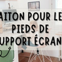 Le laiton : notre choix audacieux pour les pieds de support écrans Craft Kitties