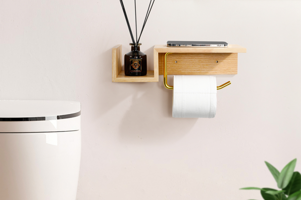 Les porte-papier toilette design : pour une salle de bain contemporaine