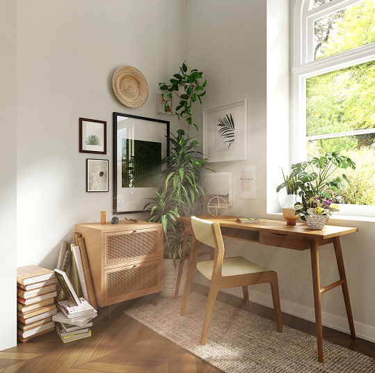 5 idées pour rafraîchir votre bureau chez vous