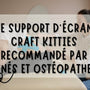 Le support écran recommandé par les kiné et les ostéopathes