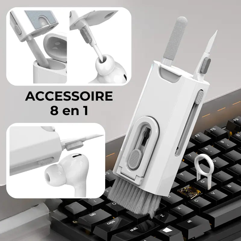 Accessoire propreté 8 en 1