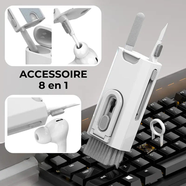 Accessoire propreté 8 en 1