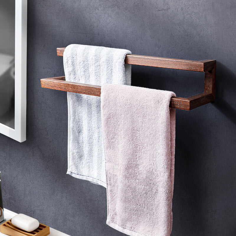 Porte serviette double