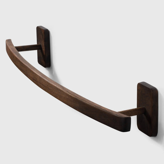 Porte serviette courbé