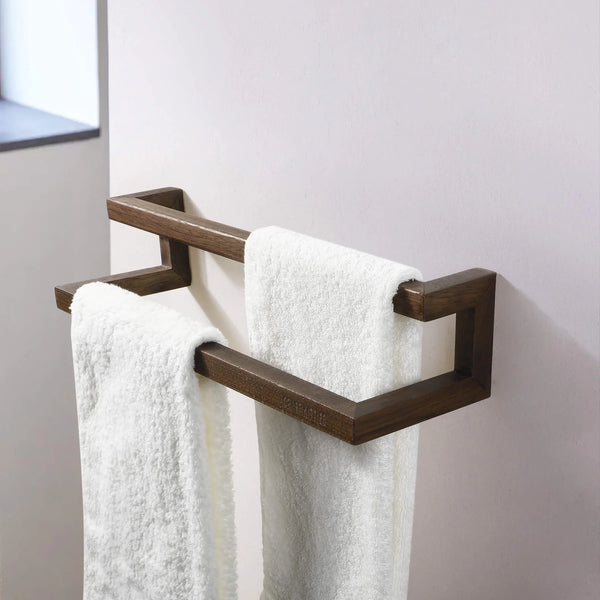 Porte serviette double
